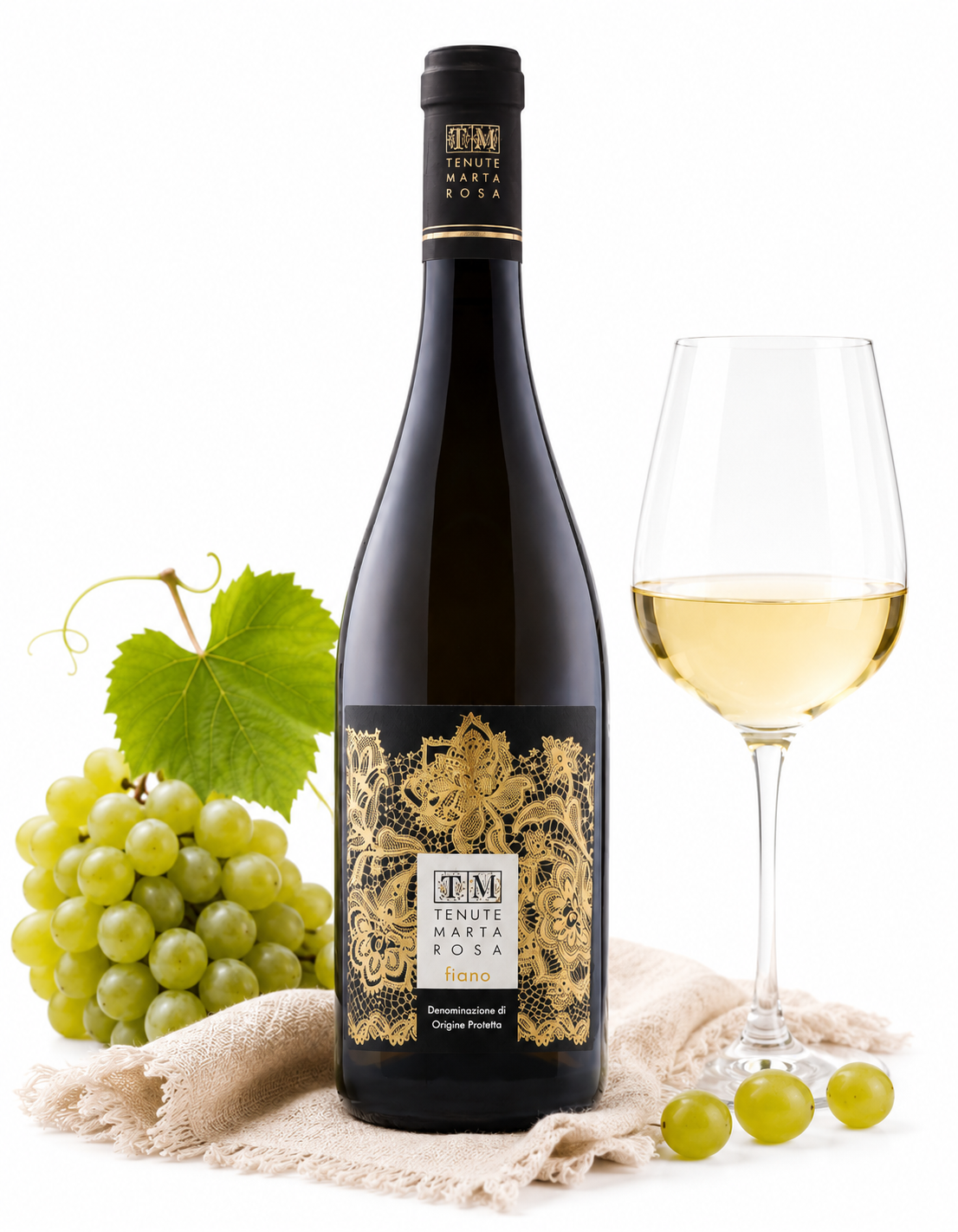 Fiano del Molise DOC, sfondo bianco