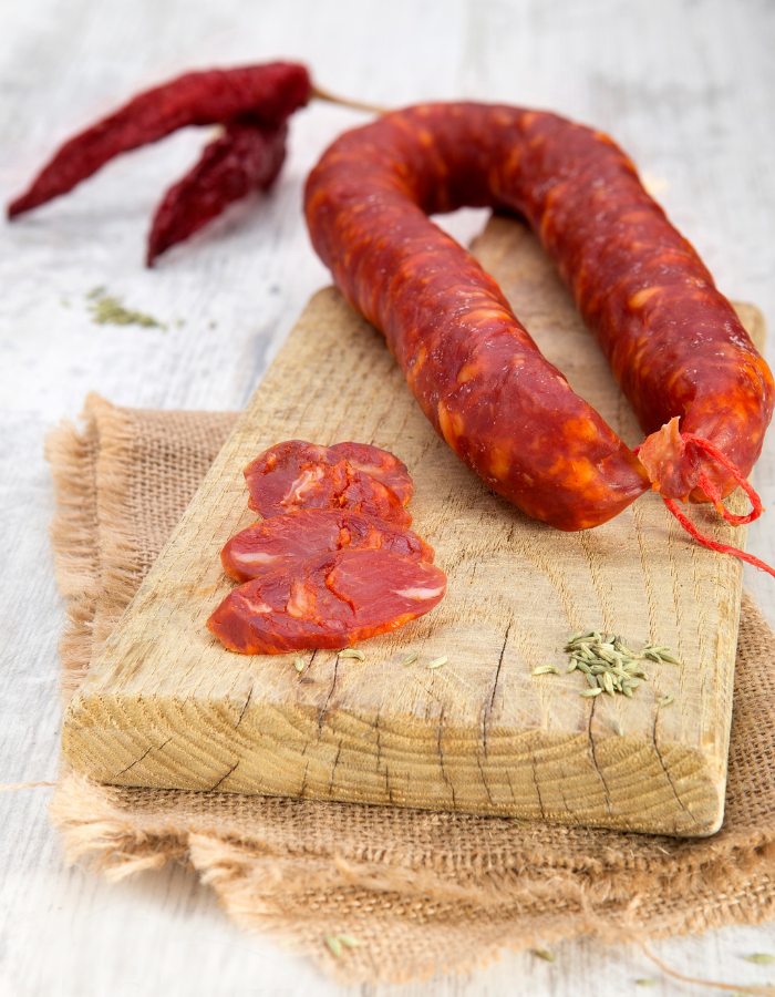 Salssiccia rossa picante (280 g) -2-