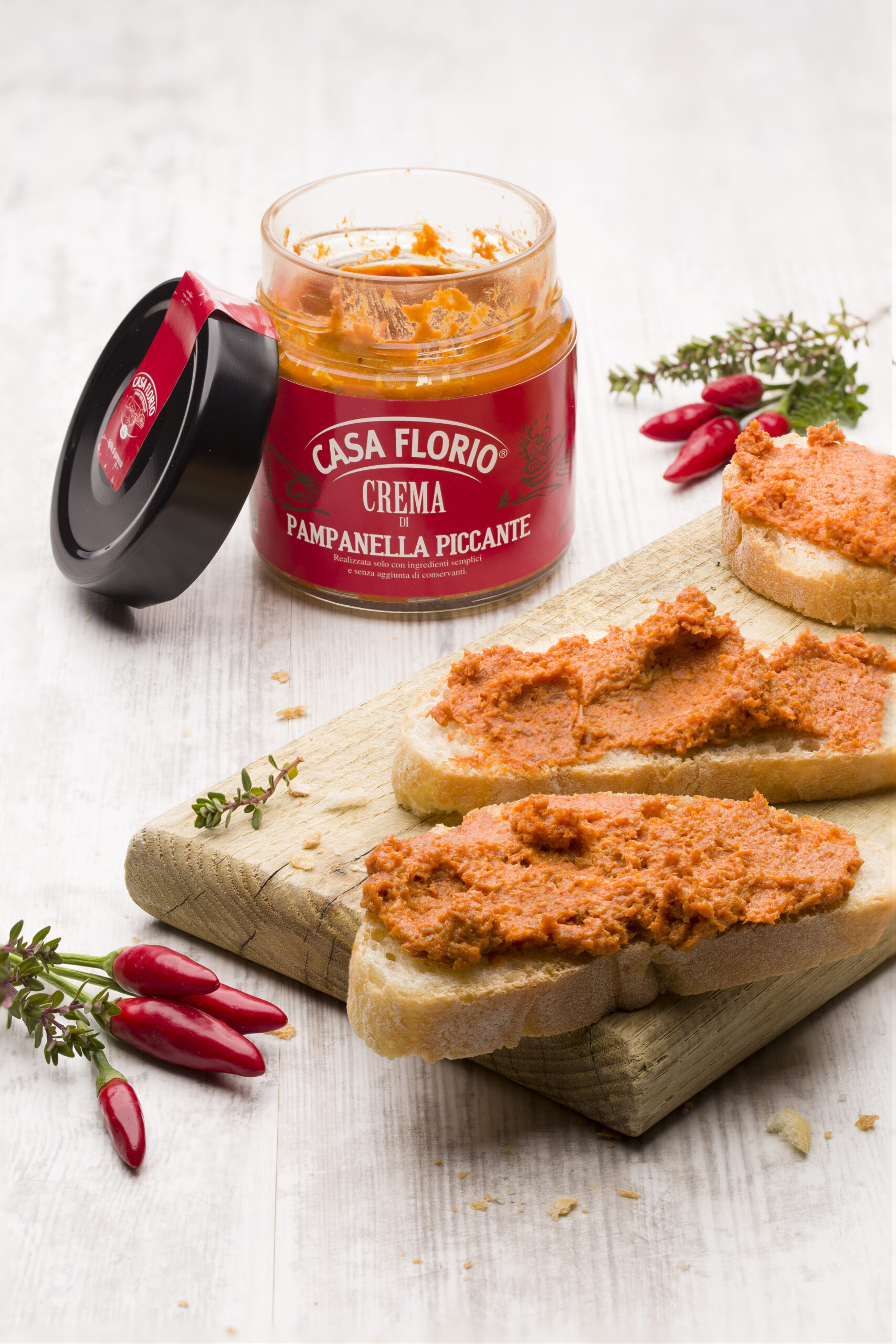 crema di pampanella dolce o piccante