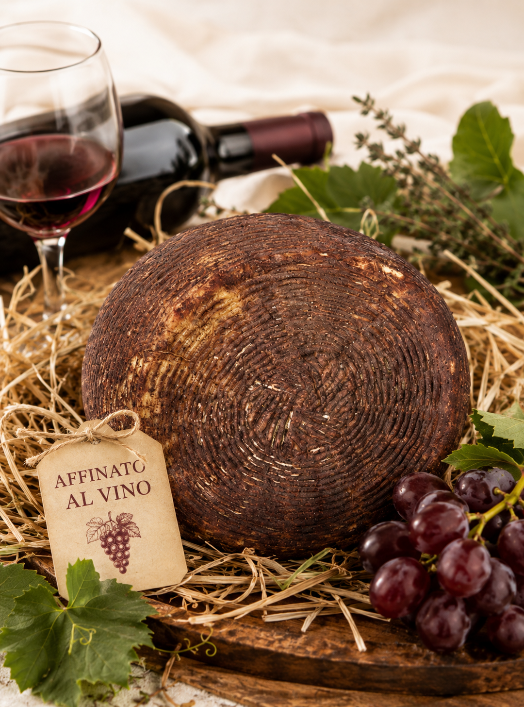 Pecorino Affinato al Vino (2)