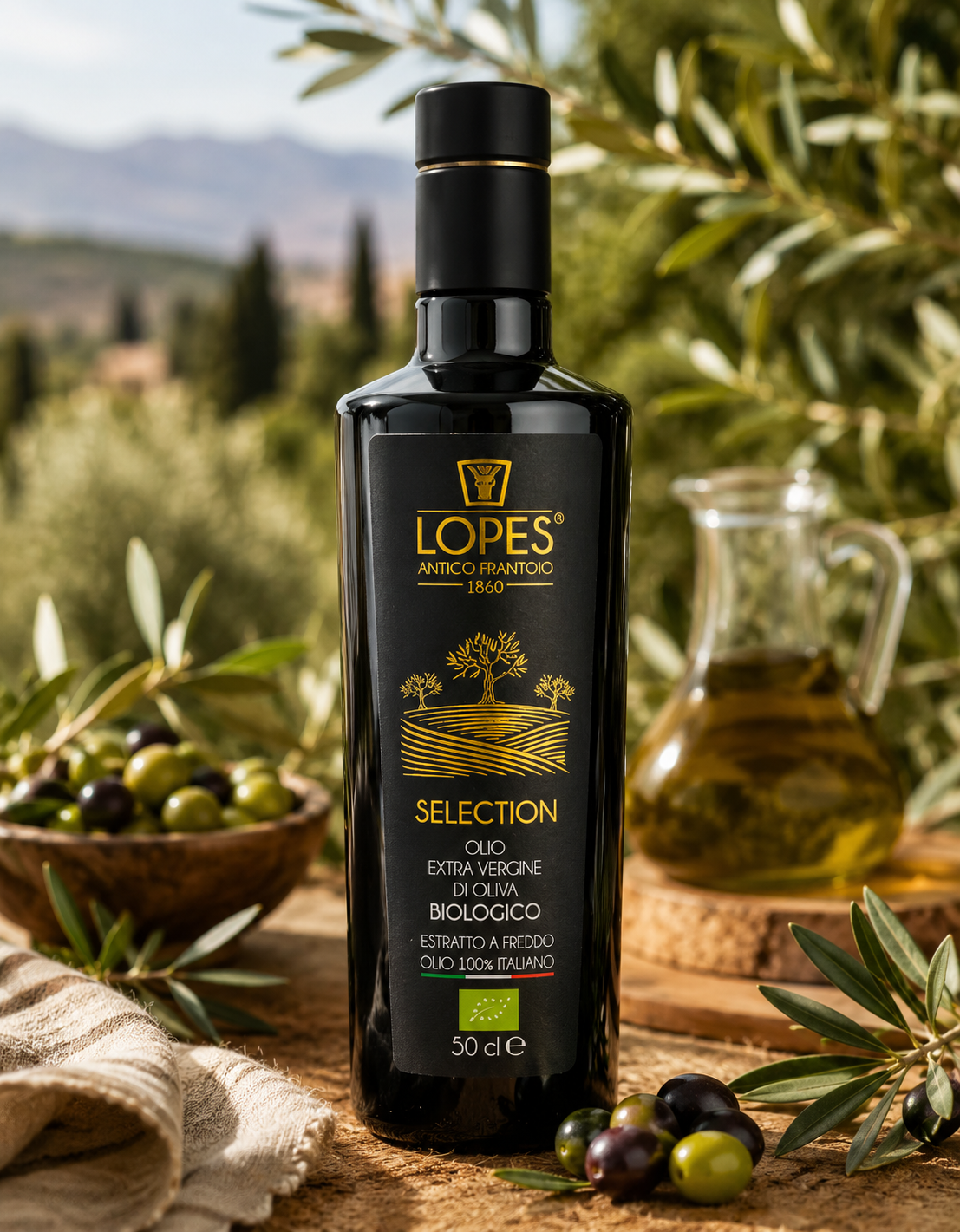 Olio Extravergine d’Oliva Biologico Selection