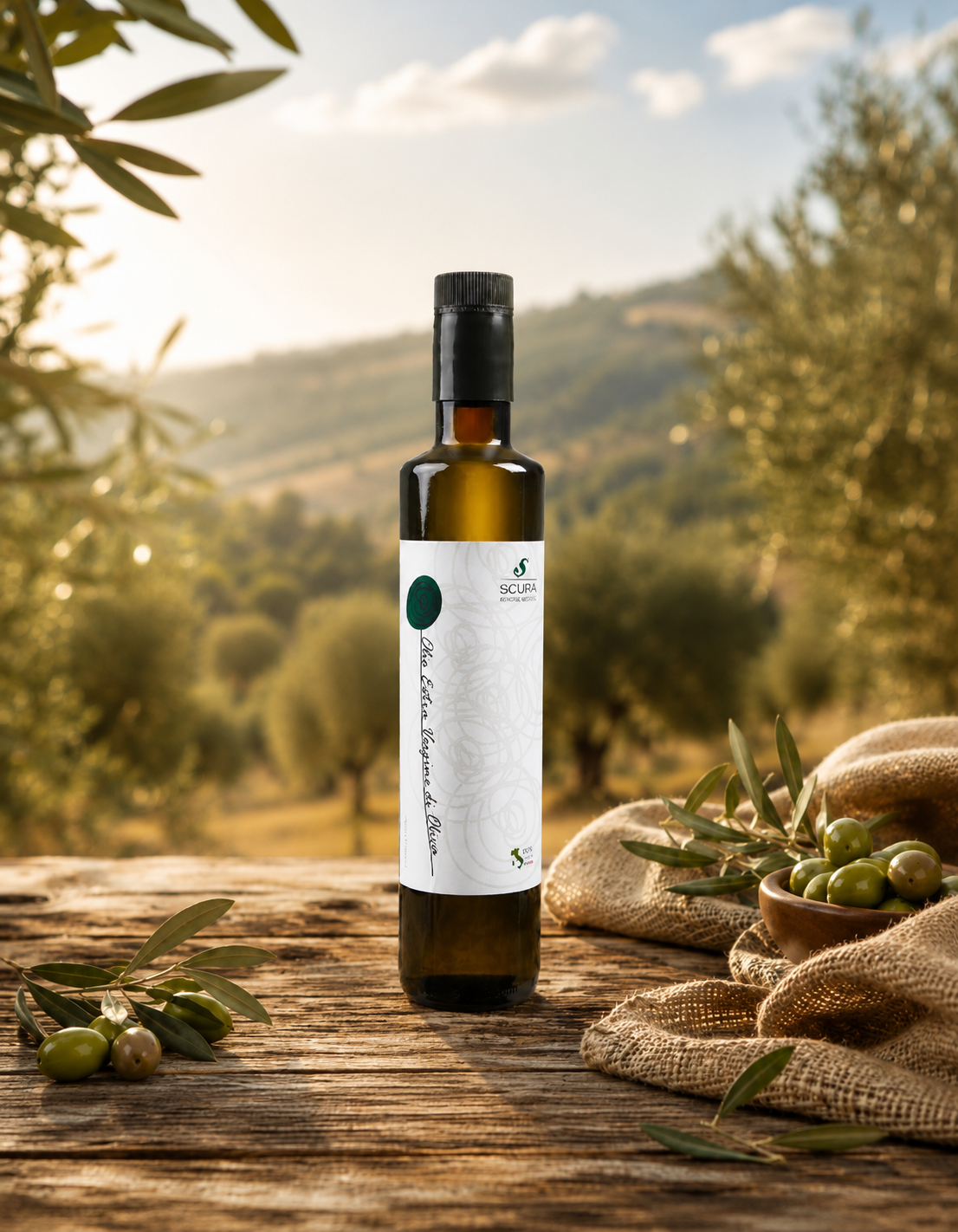 Olio Extravergine di Oliva Scura 0,5 l