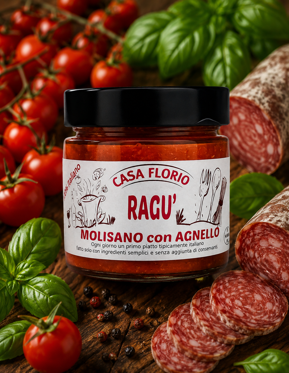 RAGU' MOLISANO CON AGNELLO